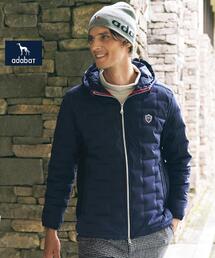 adabat アダバット◆ジップアップ ダウン ジャケット パープル Lサイズ adabat アダバット◇ジップアップ ダウン ジャケット パープル Lサイズ