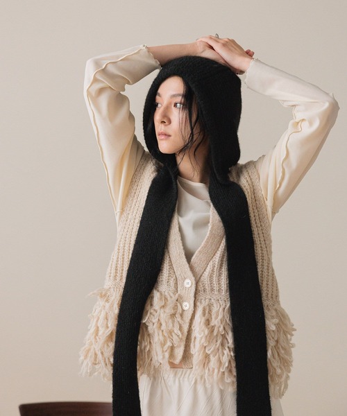 LOWRYS FARM（ローリーズファーム）の「フードマフラー 580775