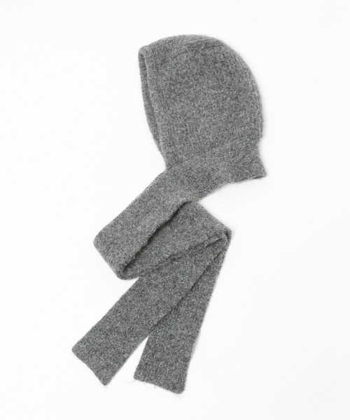 LOWRYS FARM（ローリーズファーム）の「フードマフラー　580775（マフラー・レディース・ブラック/チャコールグレー/ブラウン・FREE）」の22枚目の写真