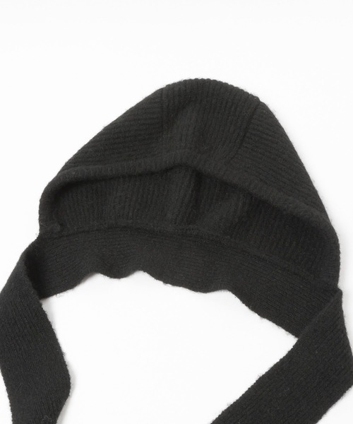 LOWRYS FARM（ローリーズファーム）の「フードマフラー　580775（マフラー・レディース・ブラック/チャコールグレー/ブラウン・FREE）」の13枚目の写真