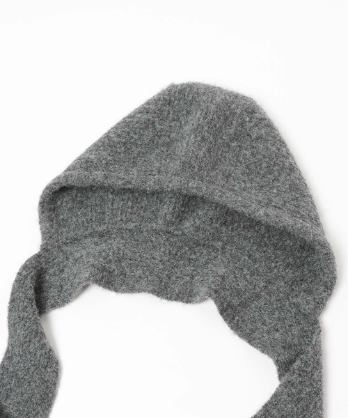 LOWRYS FARM（ローリーズファーム）の「フードマフラー　580775（マフラー・レディース・ブラック/チャコールグレー/ブラウン・FREE）」の14枚目の写真