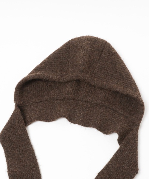 LOWRYS FARM（ローリーズファーム）の「フードマフラー　580775（マフラー・レディース・ブラック/チャコールグレー/ブラウン・FREE）」の15枚目の写真