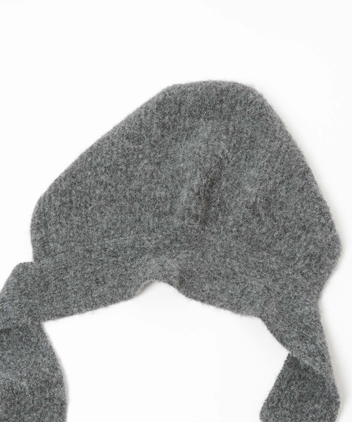 LOWRYS FARM（ローリーズファーム）の「フードマフラー　580775（マフラー・レディース・ブラック/チャコールグレー/ブラウン・FREE）」の16枚目の写真