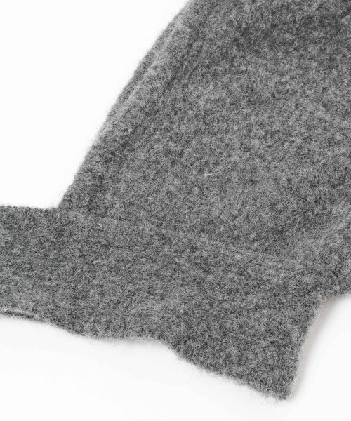 LOWRYS FARM（ローリーズファーム）の「フードマフラー　580775（マフラー・レディース・ブラック/チャコールグレー/ブラウン・FREE）」の8枚目の写真