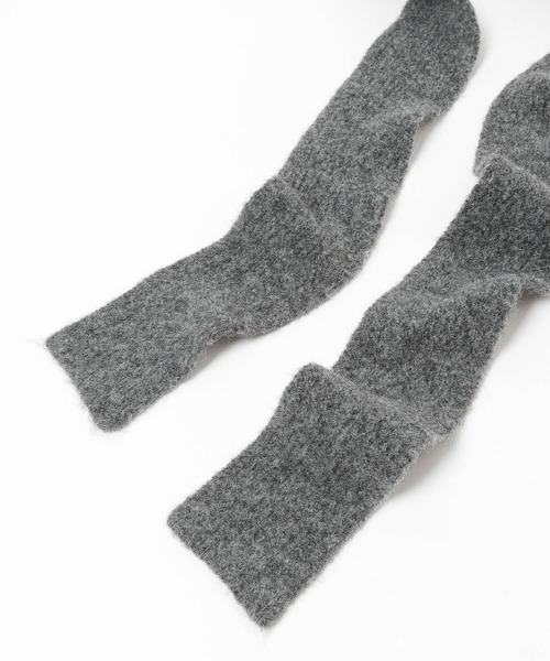 LOWRYS FARM（ローリーズファーム）の「フードマフラー　580775（マフラー・レディース・ブラック/チャコールグレー/ブラウン・FREE）」の9枚目の写真