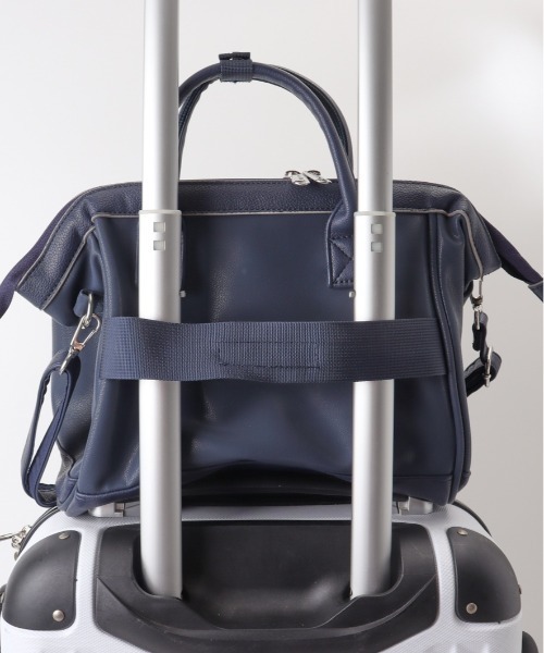 anello（アネロ）の「anello RE:レトロ 口金2WAYショルダー（ショルダーバッグ・レディース・ネイビー/キャメル/ブラック/グレイッシュベージュ/アイボリー/グレー・FREE）」の18枚目の写真