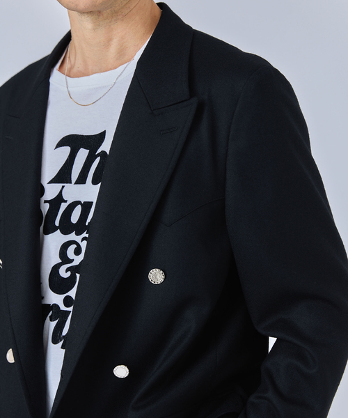 Couture d'adam（クチュールドアダム）の「COUTURE D’ADAM (クチュール ド アダム) Dixie ジャケット（テーラードジャケット・メンズ・ブラック/ブラウン・40/42）」の11枚目の写真