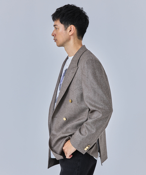 Couture d'adam（クチュールドアダム）の「COUTURE D’ADAM (クチュール ド アダム) Dixie ジャケット（テーラードジャケット・メンズ・ブラック/ブラウン・40/42）」の21枚目の写真