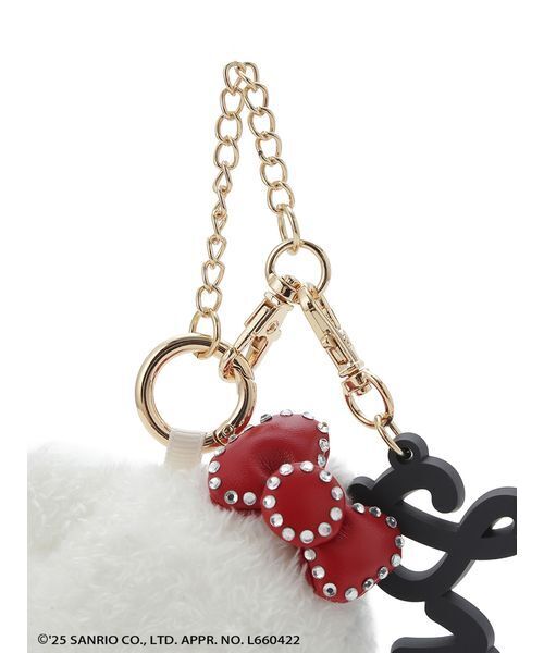 SNIDEL（スナイデル）の「【HELLO KITTY】チャーム（キーケース/キーアクセサリー・レディース・ピンク/バーガンディー/ネイビー/ライトブルー/ブラック・F）」の22枚目の写真