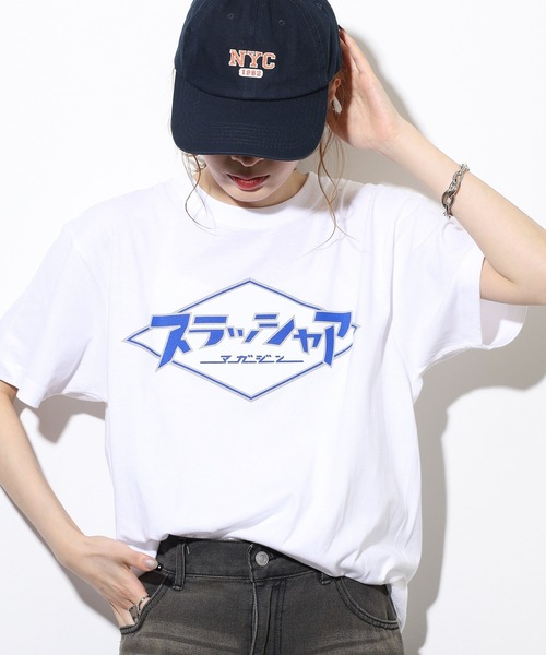 THRASHER(スラッシャー)の「THRASHER 5.6ozカタカナ ダイアモンドロゴ 半袖Tシャツ(Tシャツ/カットソー・メンズ・ブラック/ホワイト・XL/M/L)」の11枚目の写真