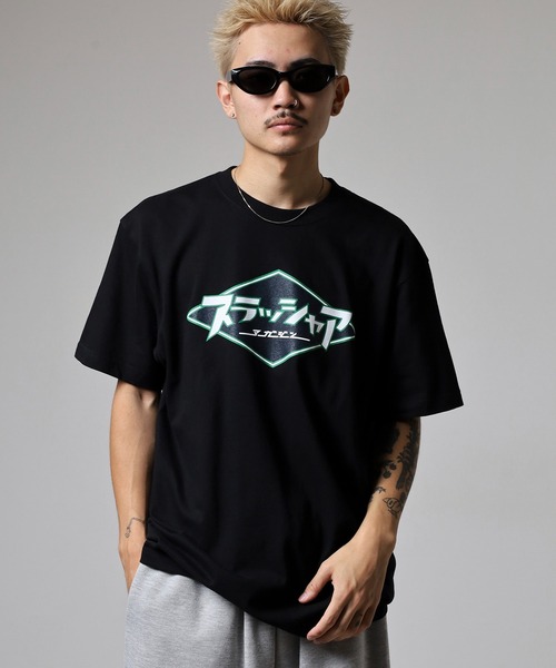 THRASHER(スラッシャー)の「THRASHER 5.6ozカタカナ ダイアモンドロゴ 半袖Tシャツ(Tシャツ/カットソー・メンズ・ブラック/ホワイト・XL/M/L)」の14枚目の写真