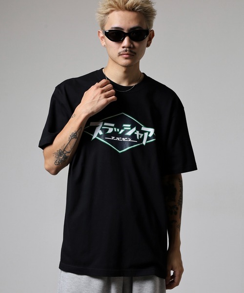 THRASHER(スラッシャー)の「THRASHER 5.6ozカタカナ ダイアモンドロゴ 半袖Tシャツ(Tシャツ/カットソー・メンズ・ブラック/ホワイト・XL/M/L)」の15枚目の写真