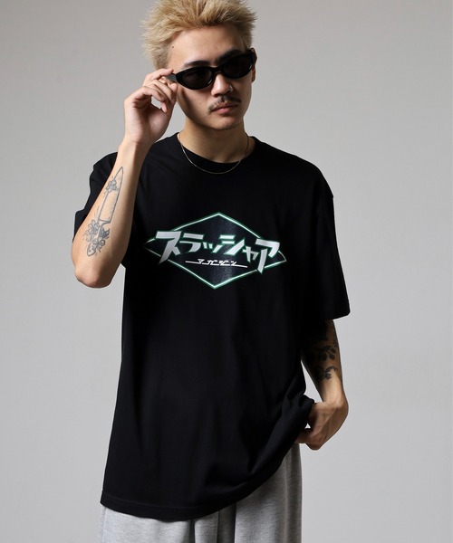 THRASHER(スラッシャー)の「THRASHER 5.6ozカタカナ ダイアモンドロゴ 半袖Tシャツ(Tシャツ/カットソー・メンズ・ブラック/ホワイト・XL/M/L)」の16枚目の写真