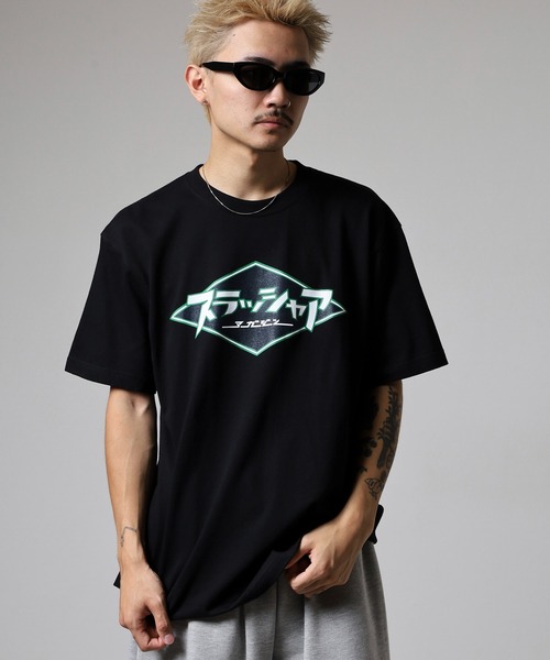THRASHER(スラッシャー)の「THRASHER 5.6ozカタカナ ダイアモンドロゴ 半袖Tシャツ(Tシャツ/カットソー・メンズ・ブラック/ホワイト・XL/M/L)」の17枚目の写真