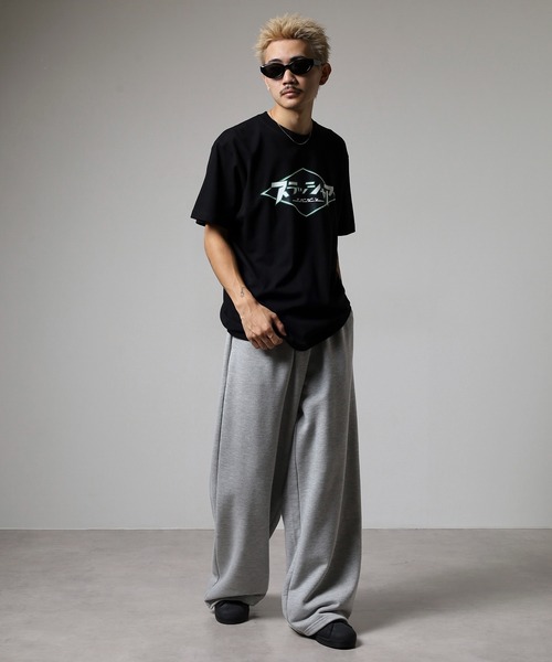THRASHER(スラッシャー)の「THRASHER 5.6ozカタカナ ダイアモンドロゴ 半袖Tシャツ(Tシャツ/カットソー・メンズ・ブラック/ホワイト・XL/M/L)」の19枚目の写真