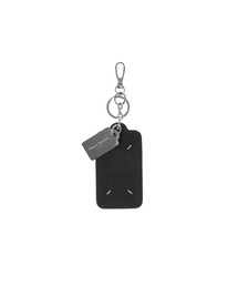 Maison Margiela(]}WF)DOUBLE TAG KEYRING AND CARD HOLDER BIG(L[P[X/L[ANZT[)
