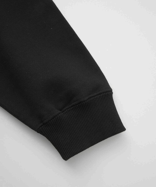 X-girl（エックスガール）の「FACE PATCH AND LOGO ZIP UP SWEAT HOODIE（パーカー・レディース・アッシュ/ブラック/ネイビー・S/M）」の15枚目の写真