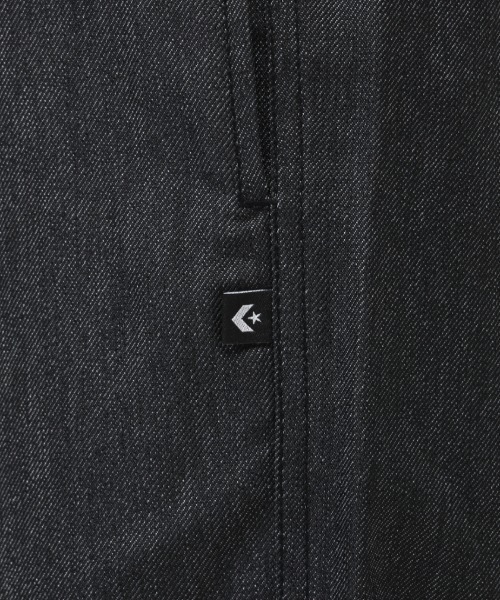 CONVERSE（コンバース）の「コンバース  シンセティックデニムパンツ（デニムパンツ・レディース・ブラック/ダークブルー・M/L）」の10枚目の写真