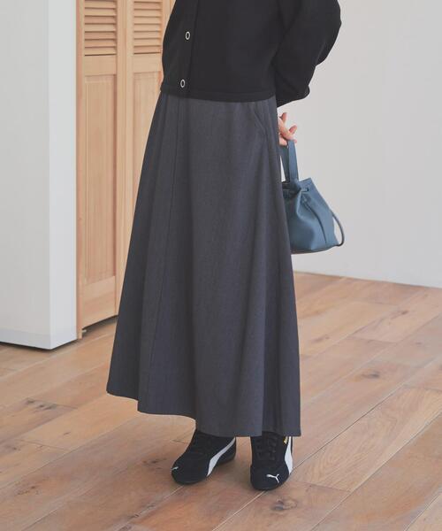 仁村紗和さん着用』『UR TECH』完声フレアスカート（スカート）｜URBAN