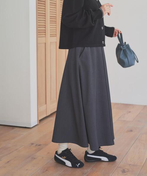 セール】『仁村紗和さん着用』『UR TECH』完声フレアスカート