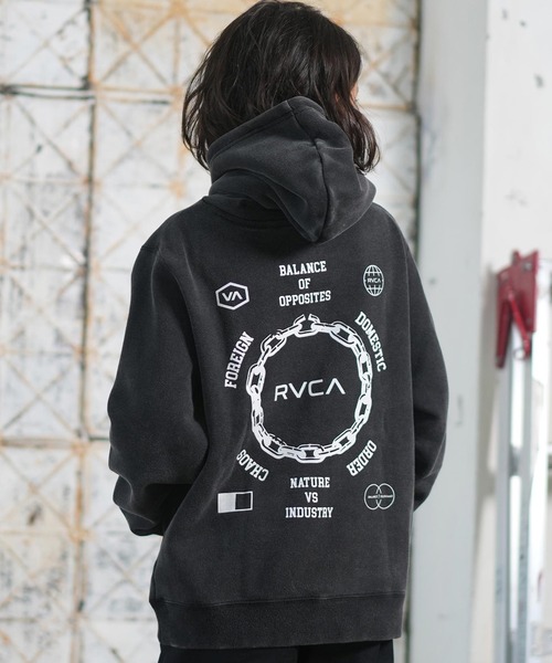 RVCA/ルーカ METAL URGY HD キッズ パーカー BF046-007（パーカー