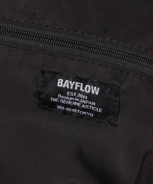 BAYFLOW(ベイフロー)の「PUムーンショルダーBAG(ショルダーバッグ・メンズ・ブラック/ブラウン・FREE)」の14枚目の写真