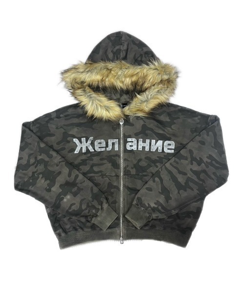 【DIG YOUR OWN GRAVE】Желание FUR HOODIE DIG YOUR OWN GRAVE（ディグユアオウングレイブ）の「【DIG YOUR