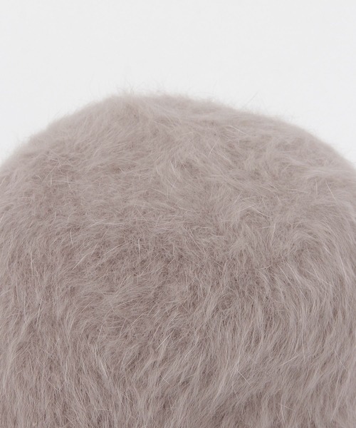 Andemiu（アンデミュウ）の「ファーキャップ579403（キャップ・レディース・アイボリー/グレー系その他・FREE）」の13枚目の写真