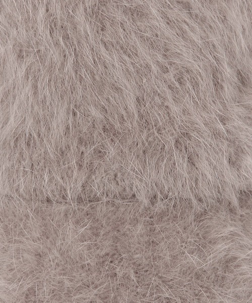 Andemiu（アンデミュウ）の「ファーキャップ579403（キャップ・レディース・アイボリー/グレー系その他・FREE）」の15枚目の写真