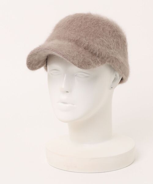 Andemiu（アンデミュウ）の「ファーキャップ579403（キャップ・レディース・アイボリー/グレー系その他・FREE）」の16枚目の写真