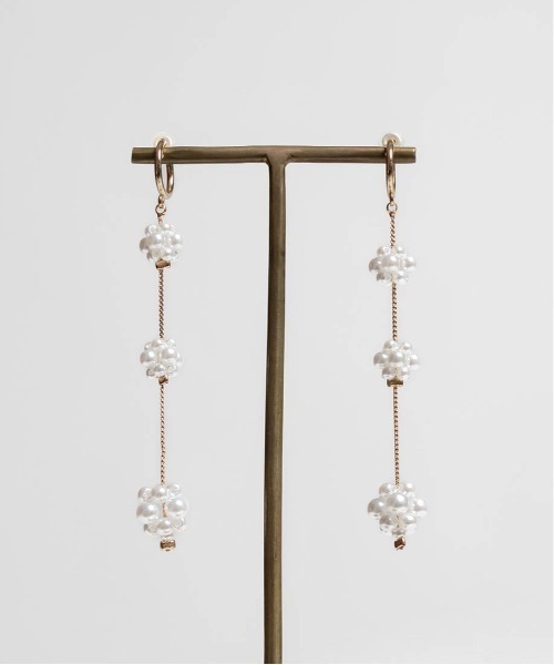 RANDA(ランダ)の「パールボールイヤリング(イヤリング・レディース・ゴールド/シルバー・FREE)」の12枚目の写真