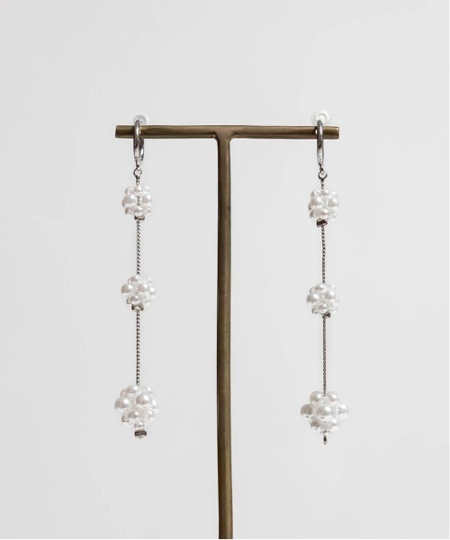 RANDA(ランダ)の「パールボールイヤリング(イヤリング・レディース・ゴールド/シルバー・FREE)」の13枚目の写真