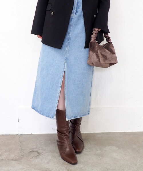 cava cava（サヴァサヴァ）の「防滑│ウェスタンカバーブーツ　7420211（ブーツ・レディース・ブラック/ダークブラウン・22.5cm/23cm/23.5cm/24cm/24.5cm）」の14枚目の写真