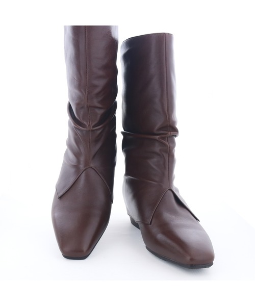 cava cava（サヴァサヴァ）の「防滑│ウェスタンカバーブーツ　7420211（ブーツ・レディース・ブラック/ダークブラウン・22.5cm/23cm/23.5cm/24cm/24.5cm）」の18枚目の写真