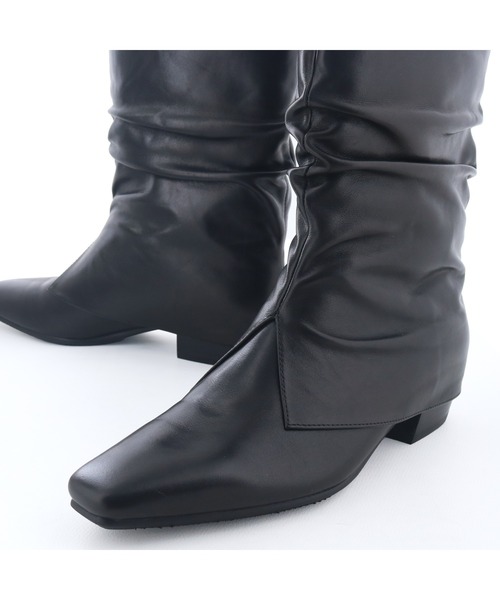 cava cava（サヴァサヴァ）の「防滑│ウェスタンカバーブーツ　7420211（ブーツ・レディース・ブラック/ダークブラウン・22.5cm/23cm/23.5cm/24cm/24.5cm）」の20枚目の写真