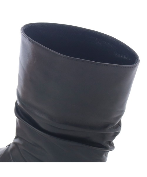 cava cava（サヴァサヴァ）の「防滑│ウェスタンカバーブーツ　7420211（ブーツ・レディース・ブラック/ダークブラウン・22.5cm/23cm/23.5cm/24cm/24.5cm）」の22枚目の写真