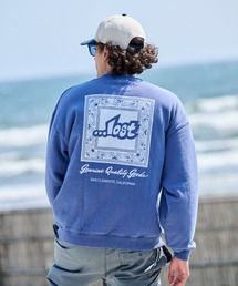 lost（ロスト）の「【限定】lost/ロスト トレーナー/スウェット バックプリント L25F-1102（スウェット）」