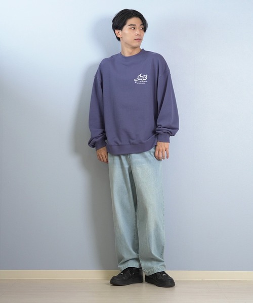 lost（ロスト）の「【限定】lost/ロスト トレーナー/スウェット バックプリント L25F-1102（スウェット・メンズ・ブラック/ブルー/オレンジ・M/L/XL）」の18枚目の写真