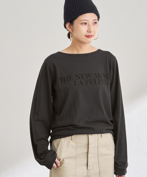 デザインロゴロンTee（Tシャツ/カットソー）｜FRAMeWORK（フレーム