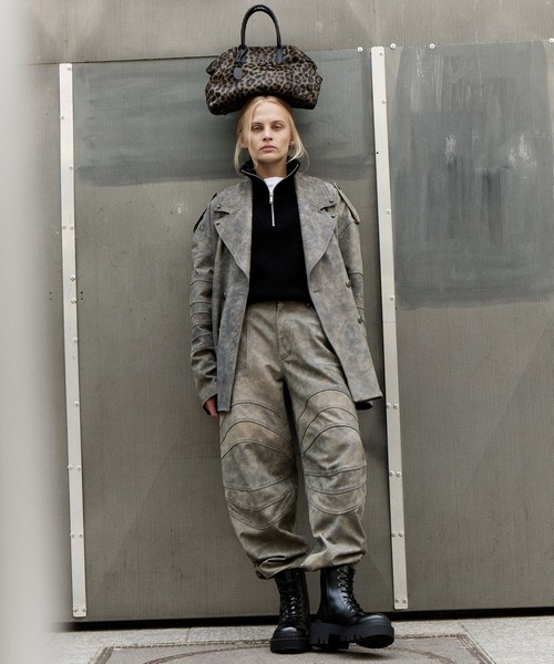 ASH（アッシュ）の「ASH/アッシュ【NOAH】厚底レースアップブーツ コンバット ボリューム 6cmヒール（ブーツ・レディース・ブラック/ブラウン・39/37/36）」の14枚目の写真