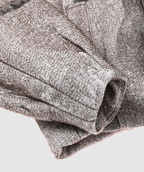 MASU（エムエーエスユー）の「ANGEL BOMBER JACKET（ブルゾン・メンズ・グレー/イエロー・48/46）」の6枚目の写真