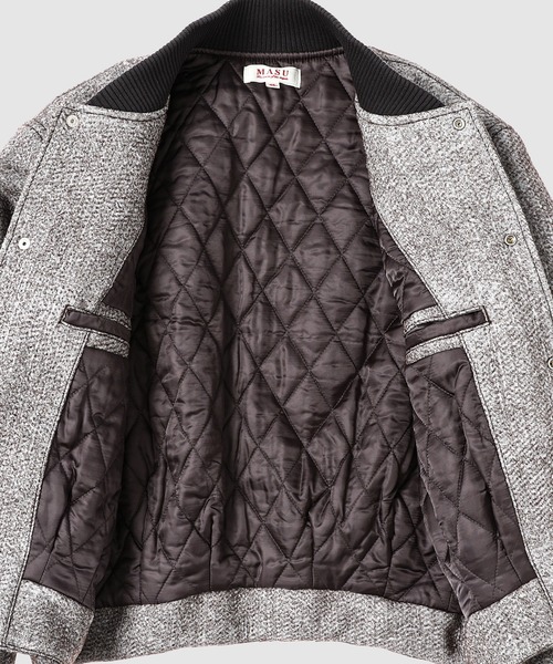 MASU（エムエーエスユー）の「ANGEL BOMBER JACKET（ブルゾン・メンズ・グレー/イエロー・48/46）」の7枚目の写真