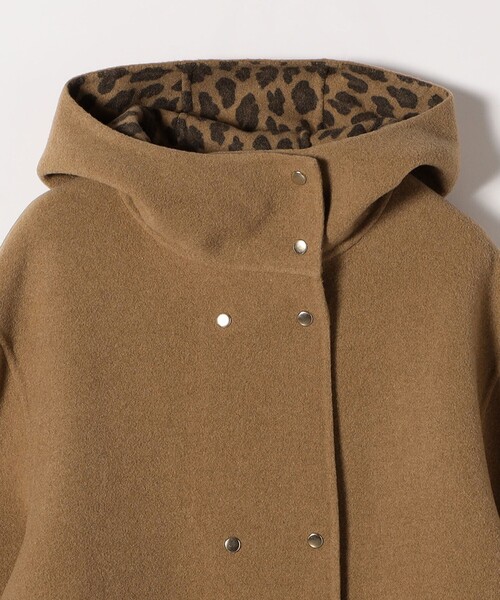 SHIPS any: リバー フーデッド Aライン ミドル コート（その他アウター