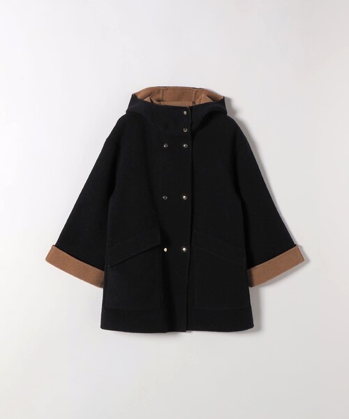 SHIPS any: リバー フーデッド Aライン ミドル コート（その他アウター