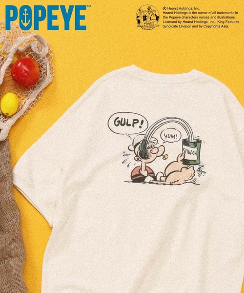 GLOBAL WORK(グローバルワーク)の「POPEYE(TM)/スウェット/一部店舗限定/601720(スウェット・メンズ・ホワイト/ネイビー/スカイブルー・LARGE/X-LARGE/MEDIUM)」の1枚目の写真