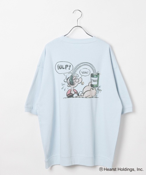GLOBAL WORK(グローバルワーク)の「POPEYE(TM)/スウェット/一部店舗限定/601720(スウェット・メンズ・ホワイト/ネイビー/スカイブルー・LARGE/X-LARGE/MEDIUM)」の15枚目の写真
