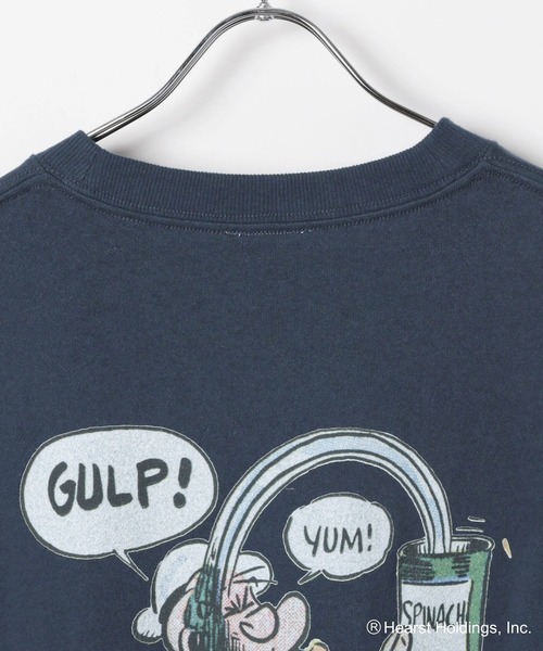 GLOBAL WORK(グローバルワーク)の「POPEYE(TM)/スウェット/一部店舗限定/601720(スウェット・メンズ・ホワイト/ネイビー/スカイブルー・LARGE/X-LARGE/MEDIUM)」の21枚目の写真