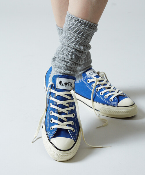CONVERSE（コンバース）の「CONVERSE/コンバース ALL STAR AGED AC OX[23.0cm～25.0cm展開]/オールスター エイジド AC OX（スニーカー・レディース・ブルー/ブラウン/グリーン・25.0cm/24.0cm/23.0cm）」の10枚目の写真