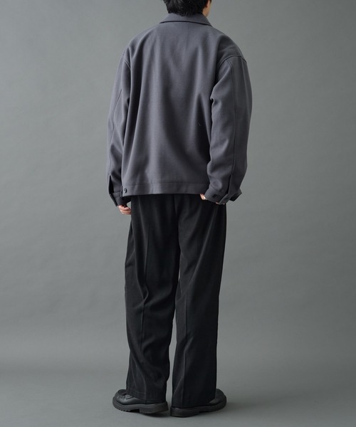 COLONY 2139（コロニートゥーワンスリーナイン）の「メルトンジップブルゾン（ブルゾン・メンズ・ブラック/グレー・LARGE/MEDIUM）」の17枚目の写真