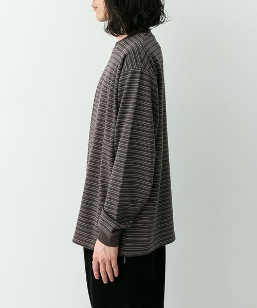 セール】ふわもちストレッチロングスリーブTEE（Tシャツ/カットソー